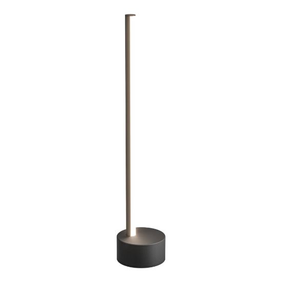 Eglo flatron z lampada da tavolo led 12w rgb 2700k 6500k dimmerabile con telecomando nera design moderna