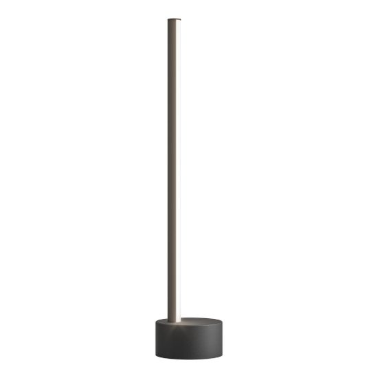 Eglo flatron z lampada da tavolo led 12w rgb 2700k 6500k dimmerabile con telecomando nera design moderna