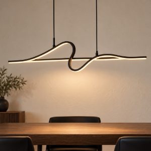 Eglo cotillas z lampadario a sospensione led 30w rgb 2700k 6500k con telecomando per cucina nero