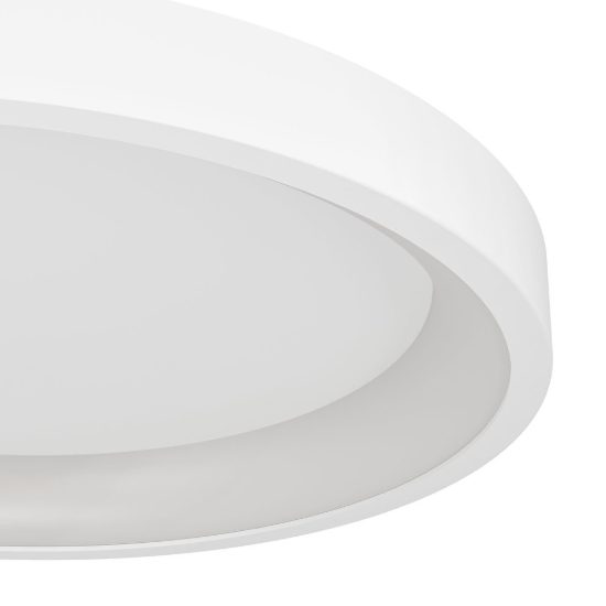Eglo loretello z plafoniera led 19.6w rgb 2700k 6500k dimmerabile con controllo smart bianca