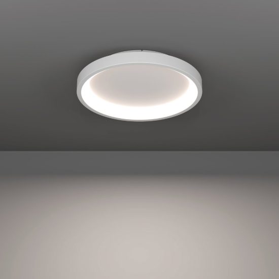 Eglo loretello z plafoniera led 19.6w rgb 2700k 6500k dimmerabile con controllo smart bianca