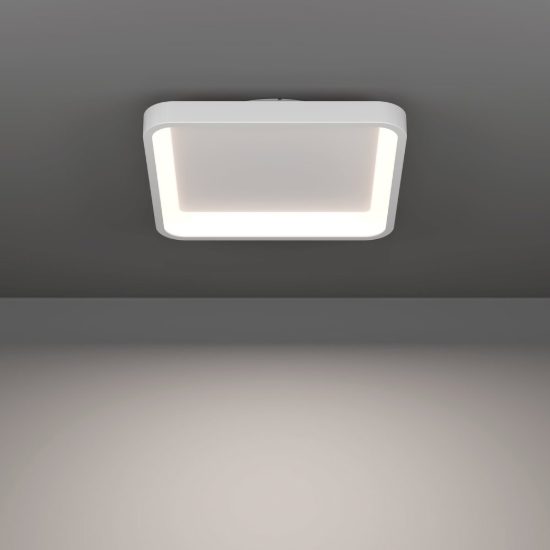 Eglo loretello z plafoniera led 20w rgb 2700k 6500k 35cm dimmerabile bianca