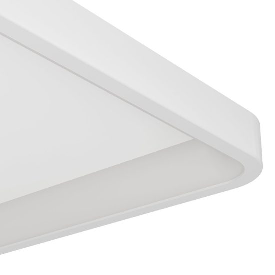 Eglo loretello z plafoniera led 20w rgb 2700k 6500k 35cm dimmerabile bianca