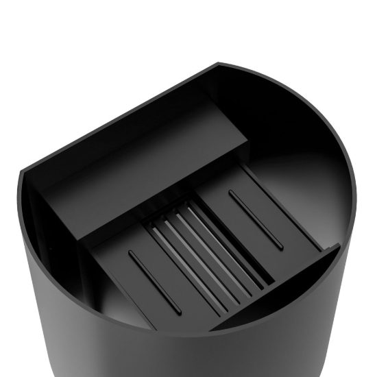 Eglo calpino z lampada da parete per esterno led 7w rgb 2700k 6500k ip55 dimmerabile nero opaco
