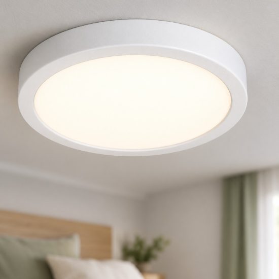 Eglo fueva 6 z plafoniera led 11.2w rgb 2700k 6500k dimmerabile bianca