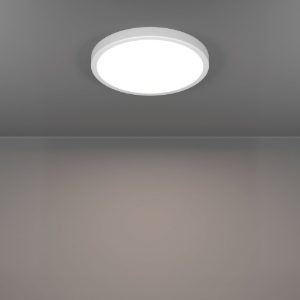 Eglo fueva 6 z plafoniera led 14.3w rgb 2700k 6500k dimmerabile con controllo smart bianca