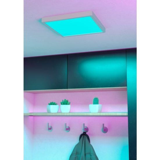 Eglo fueva 6 z plafoniera led 13.5w rgb 2700k 6500k dimmerabile bianca