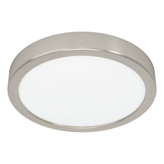 Eglo fueva 6 z plafoniera led 11.2w rgb 2700k 6500k dimmerabile con controllo smart nichel opaco