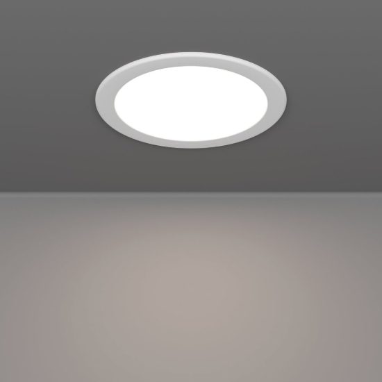 Eglo fueva 6 z pannello da incasso led 9.5w rgb 2700k 6500k dimmerabile bianco per bagno