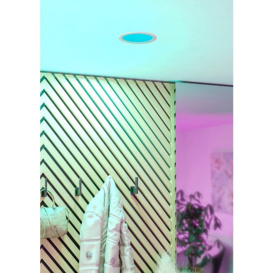 Eglo fueva 6 z pannello da incasso led 9.5w rgb 2700k 6500k dimmerabile bianco per bagno
