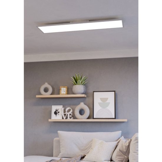 Eglo moradillo z plafoniera led 34w rgb 2700k 6500k dimmerabile con controllo smart bianca