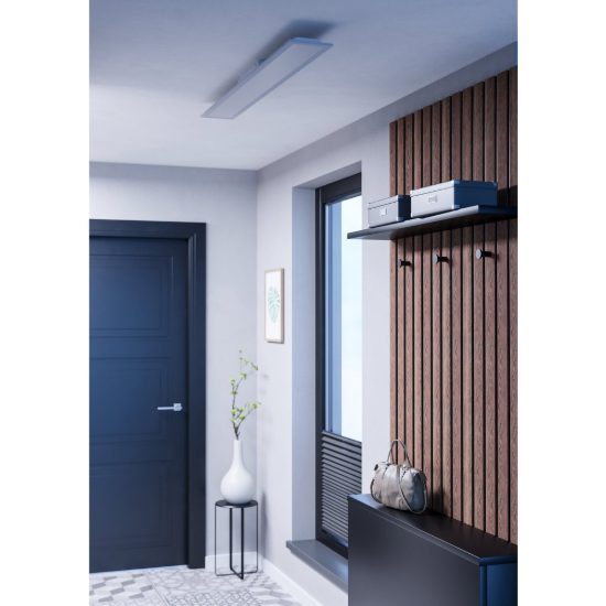 Eglo moradillo z plafoniera led 28w rgb 2700k 6500k dimmerabile con telecomando bianca