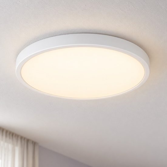 Eglo fueva 6 z plafoniera led 17.5w rgb 2700k 6500k dimmerabile con controllo smart bianca