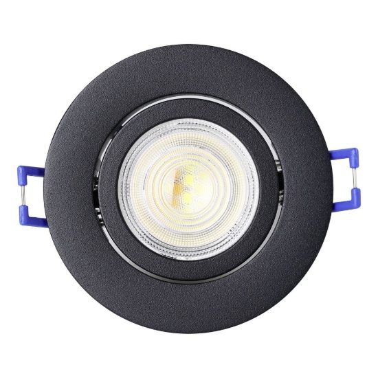 Eglo saliceto z set 3 faretti per cucina neri da incasso led 14.1w rgb 2700k 6500k dimmerabili con controllo smart