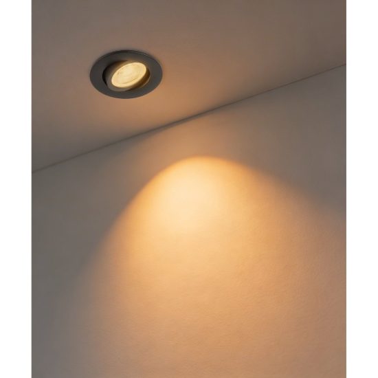 Eglo saliceto z set 3 faretti per cucina neri da incasso led 14.1w rgb 2700k 6500k dimmerabili con controllo smart