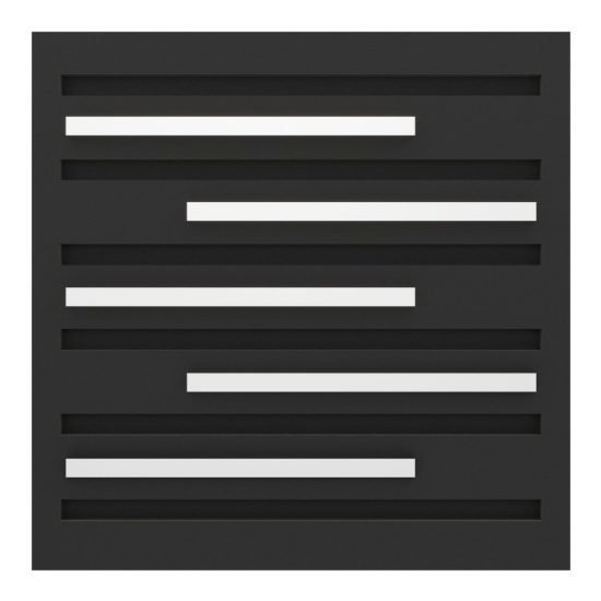 Eglo pitrignani z plafoniera led 100w rgb 2700k 6500k dimmerabile nero opaco