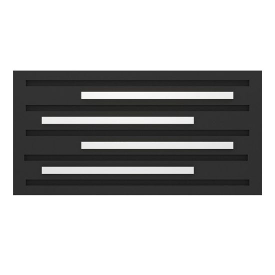Eglo pitrignani z plafoniera led 120w rgb 2700k 6500k dimmerabile nero opaco