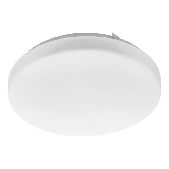 Eglo frania plafoniera led 10w 3000k 28cm moderna rotonda bianca
