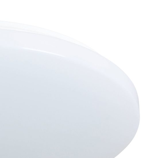 Eglo frania plafoniera led 10w 3000k 28cm moderna rotonda bianca