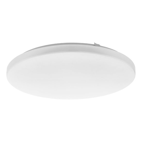 Eglo frania plafoniera led 33w 3000k 43cm moderna rotonda bianca
