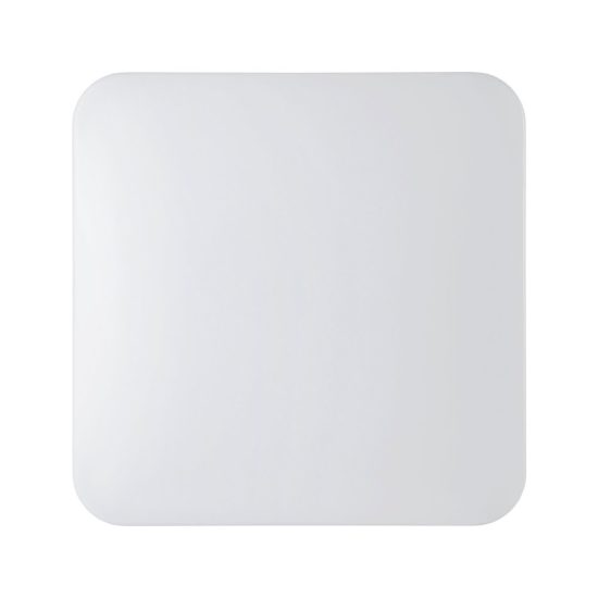Eglo frania plafoniera led 33w 3000k 43cm moderna quadrata bianca
