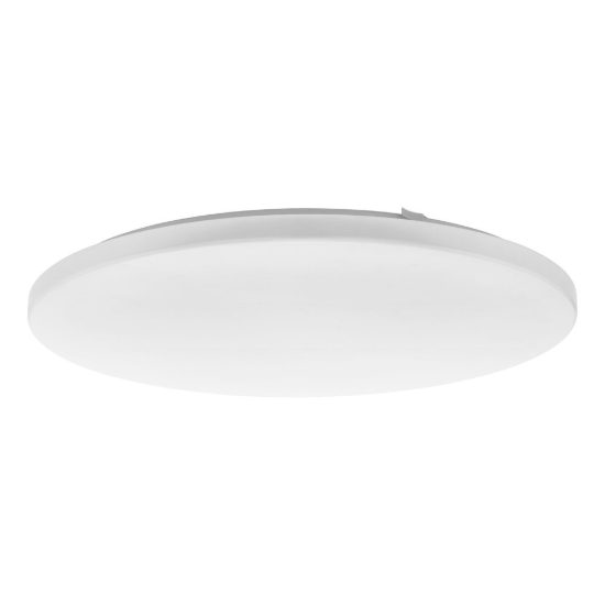 Eglo frania plafoniera led 50w 3000k 55cm moderna rotonda bianca