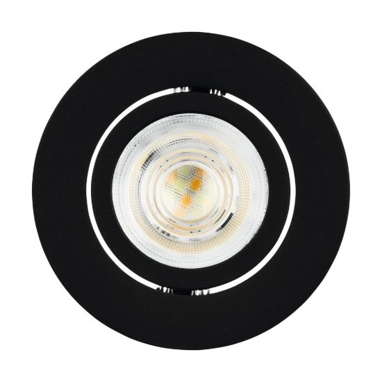 Eglo saliceto z faretto per cucina nero da incasso led 4.7w rgb 2700k 6500k dimmerabile con controllo smart