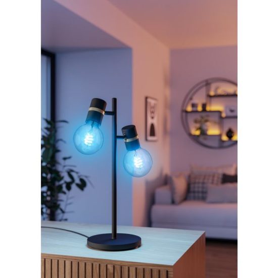 Eglo lampadina connect z lampadina trasparente led 7w rgb 3000k e27 9.5cm dimmerabile