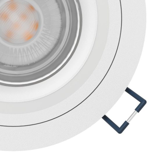 Eglo carosso z faretto rotondo da incasso led 4.7w rgb 2700k 6500k dimmerabile con controllo smart bianco per corridoio