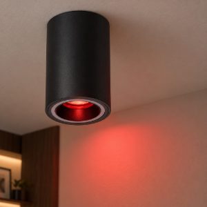 Eglo carosso z faretto per cucina nero da soffitto led 4.9w rgb 2700k 6500k dimmerabile con controllo smart