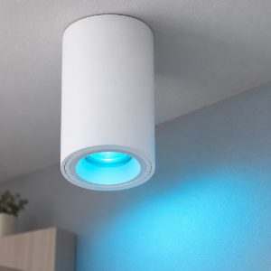 Eglo carosso z faretto da soffitto led 4.9w rgb 2700k 6500k dimmerabile con controllo smart per cucina bianco