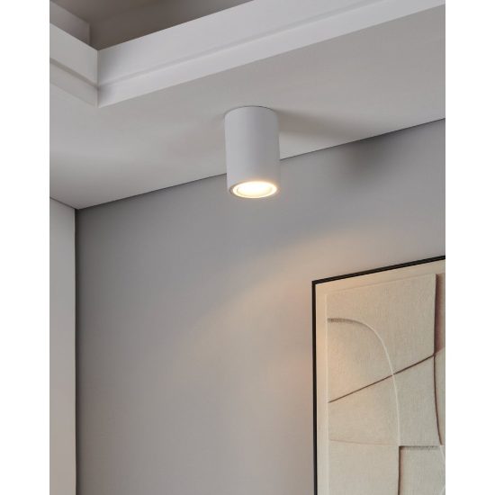 Eglo carosso z faretto da soffitto led 4.9w rgb 2700k 6500k dimmerabile con controllo smart per cucina bianco