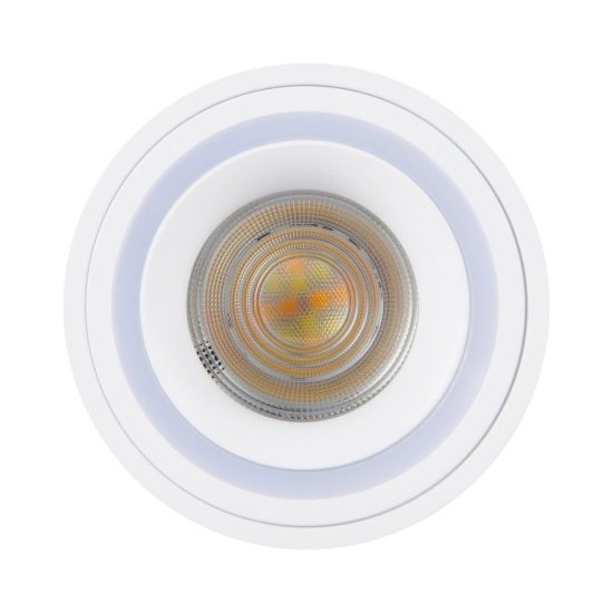 Eglo carosso z faretto da soffitto led 4.9w rgb 2700k 6500k dimmerabile con controllo smart per cucina bianco