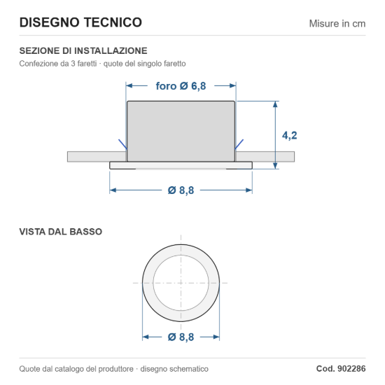 Eglo saliceto z set 3 faretti da incasso led 14.1w rgb 2700k 6500k dimmerabili bianchi per cucina