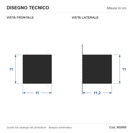 Eglo calpino z lampada da parete per esterno led 7w rgb 2700k 6500k ip55 dimmerabile con controllo smart nero opaco