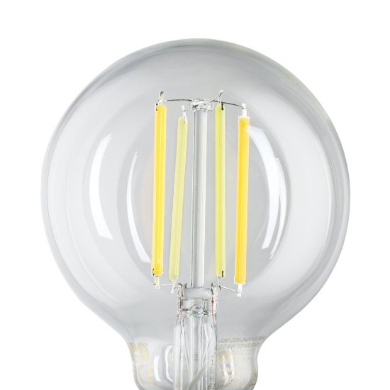 Eglo lampadina connect z lampadina trasparente led 8w cct 2200k 6500k dimmerabile