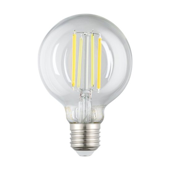 Eglo lampadina connect z lampadina trasparente led 8w cct 2200k 6500k dimmerabile