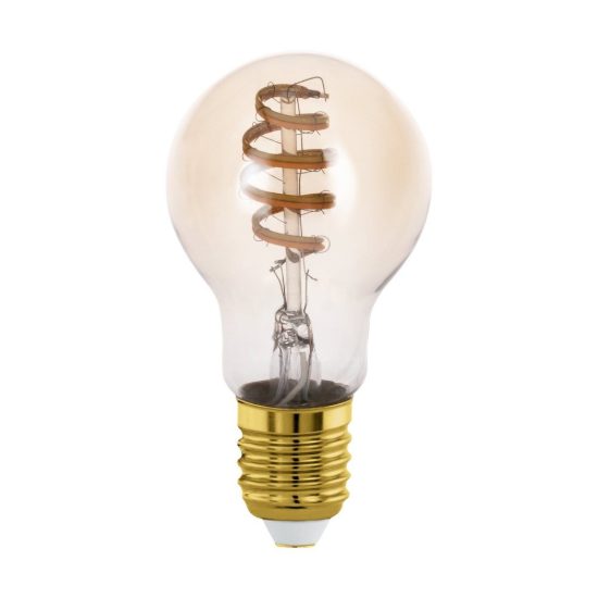 Eglo lampadina connect z lampadina led 7w cct 2200k 6500k e27 6cm dimmerabile ambrata