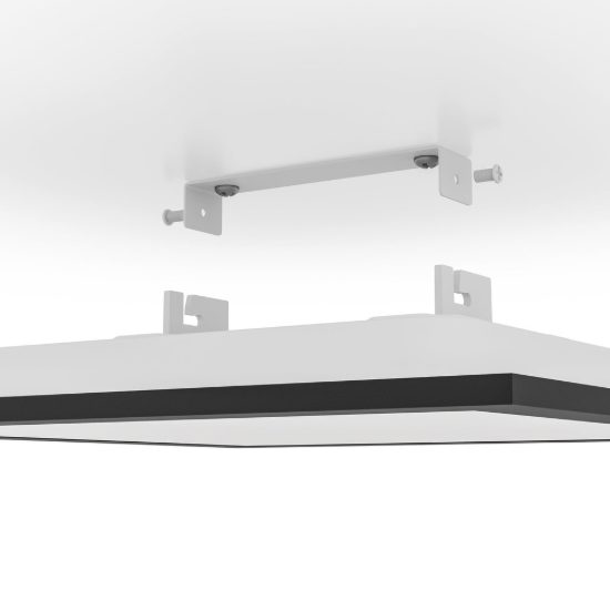 Eglo moradillo z plafoniera nera led 14w rgb 2700k 6500k dimmerabile con controllo smart