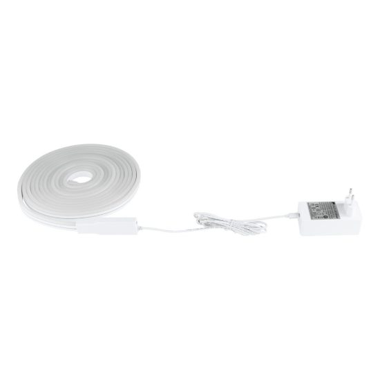 Eglo neon stripe z striscia led per soggiorno bianco dimmerabile 5mt 30w rgb 3000k 6500k