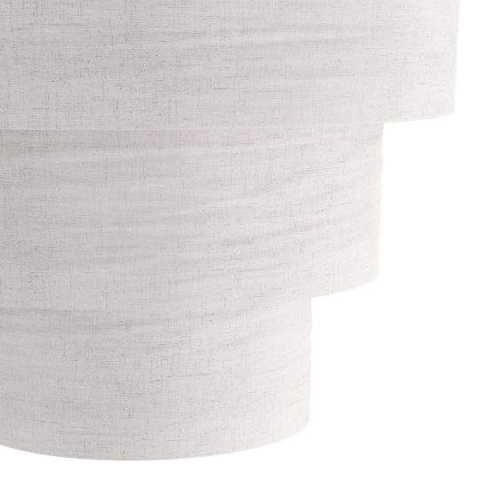 Eglo parogno lampadario moderno per sala da pranzo cilindro tessuto nero a sospensione