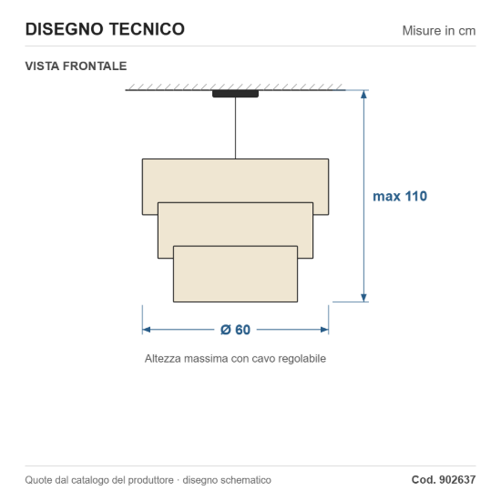Eglo parogno lampadario moderno per sala da pranzo cilindro tessuto nero a sospensione