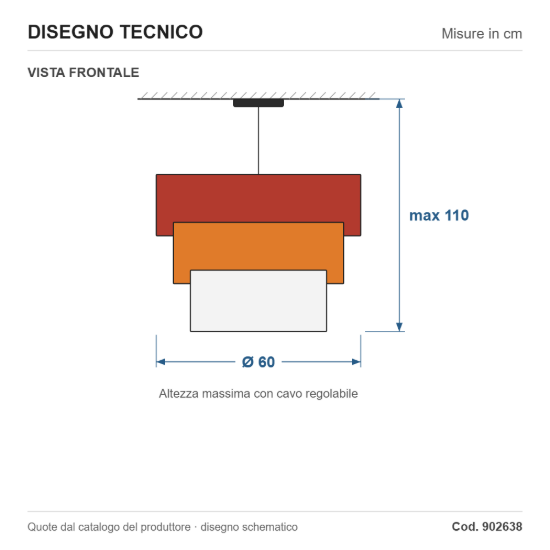 Eglo parogno lampadario moderno per sala da pranzo cilindro nero a sospensione