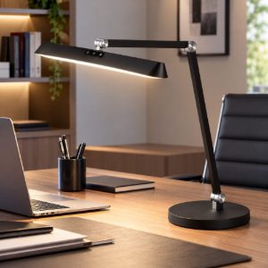 Fabas lampada da scrivania beba antracite led 12w cct 3000k 4000k 6000k