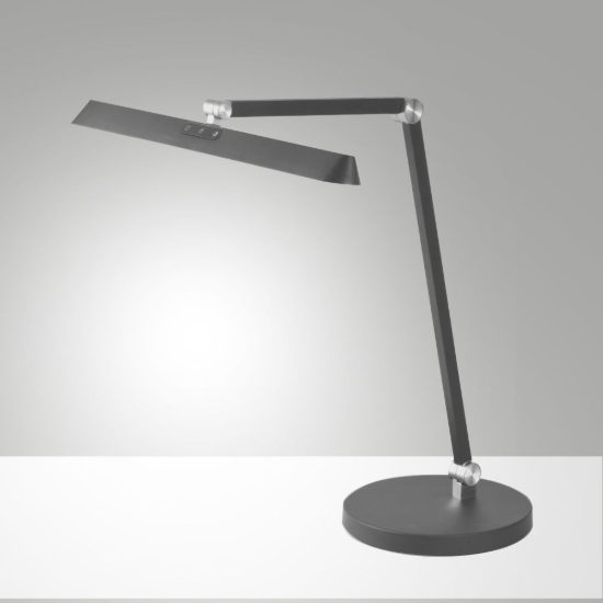 Fabas lampada da scrivania beba antracite led 12w cct 3000k 4000k 6000k