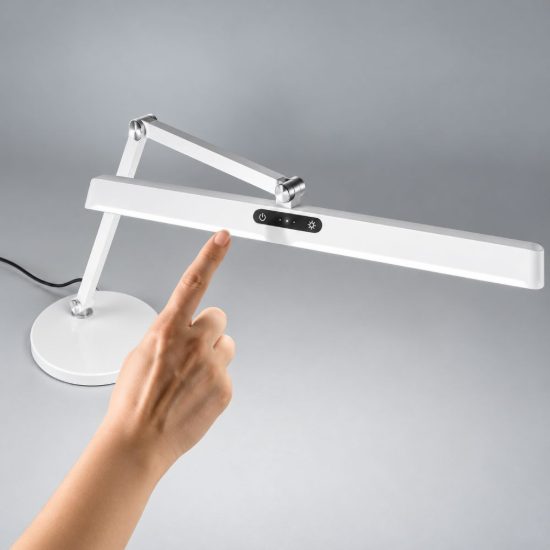 Fabas lampada da scrivania beba antracite led 12w cct 3000k 4000k 6000k