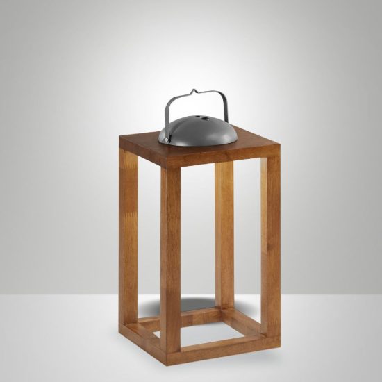 Fabas blend lampada noce da esterno led 3w 3000k ip54