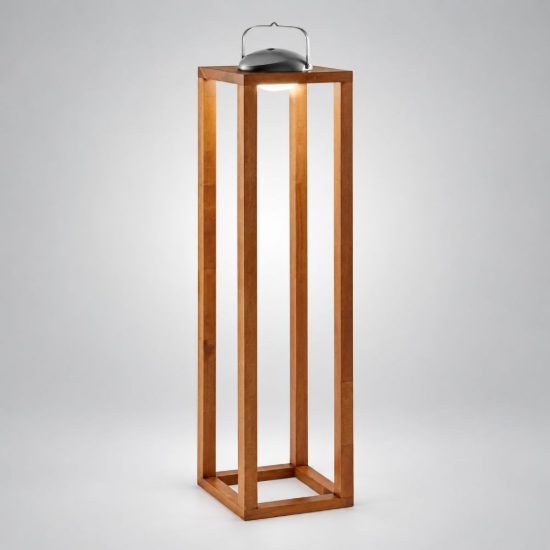 Fabas blend lampada noce da esterno led 3w 3000k ip54 ricaricabile