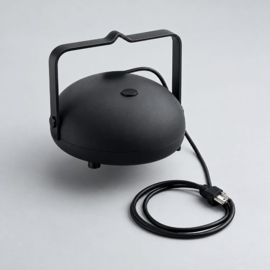 Fabas clamp lampada da giardino noce led 3w 3000k ip54 ricaricabile