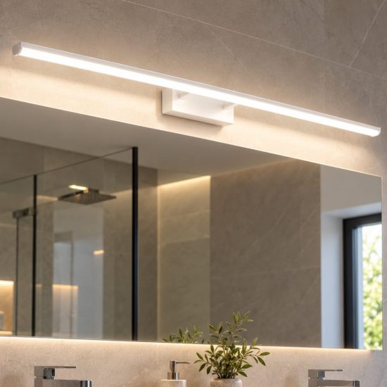 Fabas nala applique led 15w 3000k bianca per bagno